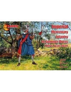 Imperial Mercenary infantry in summer, 1/72 - Mars Figures MS72048