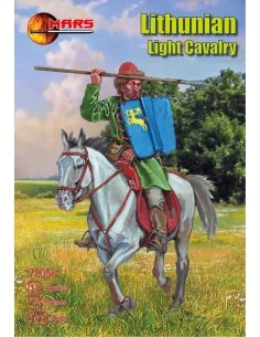 Lithunian light cavalary, 1 half of XV ce, 1/72 - Mars Figures MS72056
