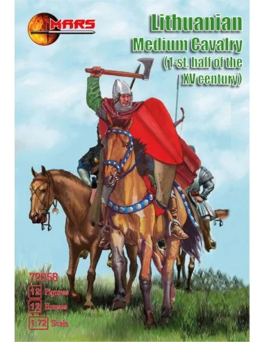 Lithuanian medium cavalry, 1st half XV c, 1/72 - Mars Figures MS72058