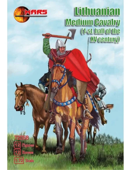 Lithuanian medium cavalry, 1st half XV c, 1/72 - Mars Figures MS72058