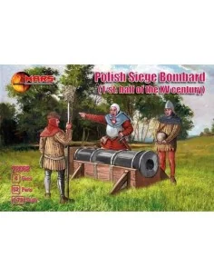 Polish siege bombard, 1st half XV century, 1/72 - Mars Figures MS72062