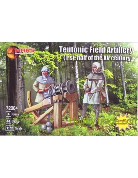 Teutonic field artillery, 1st half XV cen, 1/72 - Mars Figures MS72064