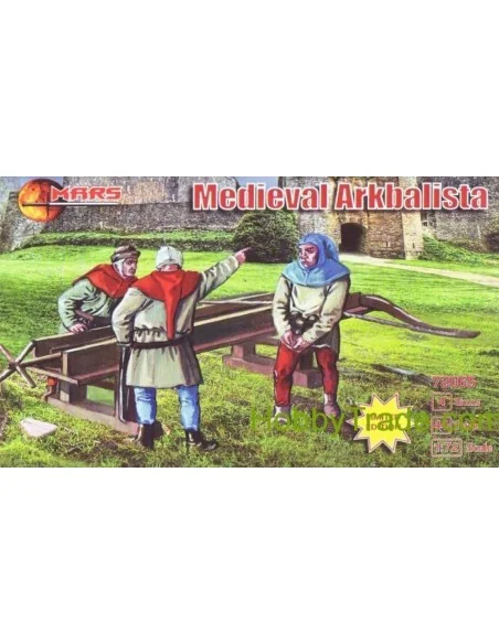 Medieval arkbalista, 1/72 - Mars Figures MS72065