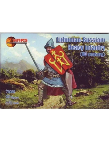 Lithunian-Russian heavy infantry, XV cent, 1/72 - Mars Figures MS72066
