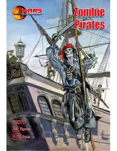 Zombie Pirates, 1/72 - Mars Figures MS72070