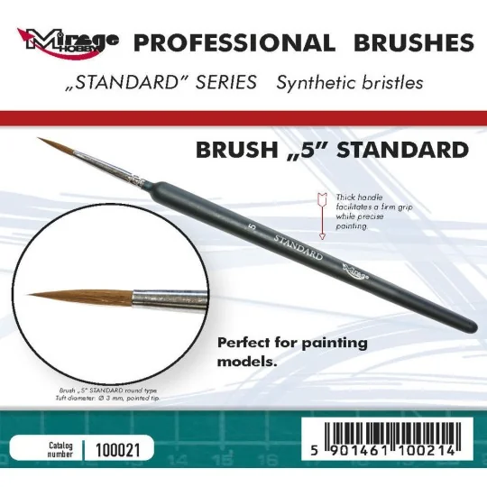 MIRAGE BRUSH STANDARD SIZE 5 - Mirage Hobby 100021