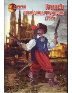 French Dismount dragoons, 1/72 - Mars Figures MS72078