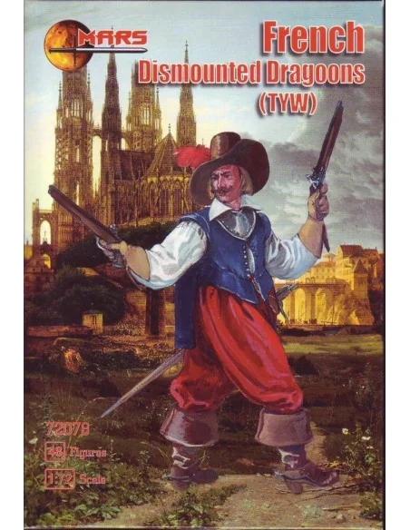 French Dismount dragoons, 1/72 - Mars Figures MS72078