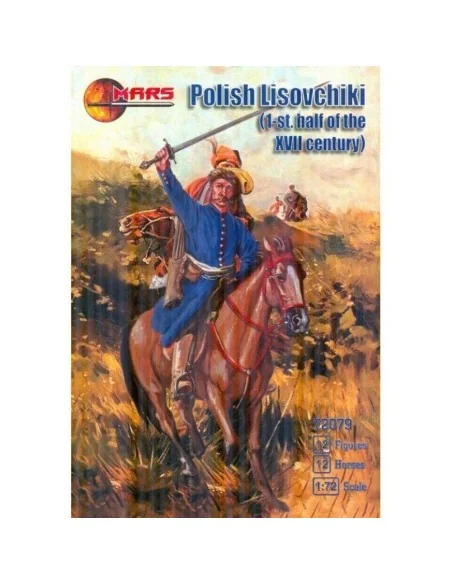 Polish lisovchiki, 1st half of the 17th, 1/72 - Mars Figures MS72079
