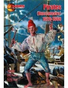 Pirates (Buccaneers) 1620-1660, 1/72 - Mars Figures MS72082