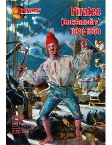 Pirates (Buccaneers) 1620-1660, 1/72 - Mars Figures MS72082