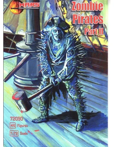 Zomby Pirates, part II, 1/72 - Mars Figures MS72090