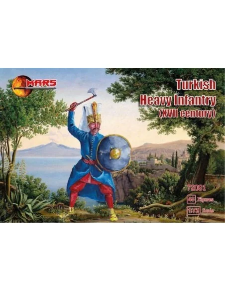 Turkish heavy infantry, XVII century, 1/72 - Mars Figures MS72091