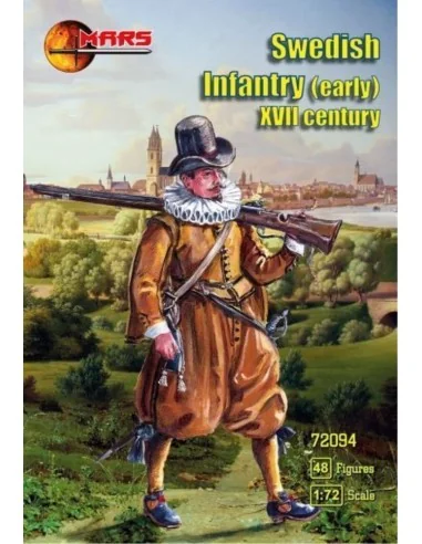 Swedish infantry(early), XVII century, 1/72 - Mars Figures MS72094