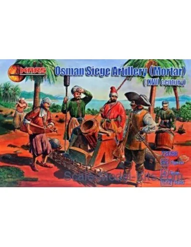 Osman siege artillery (Mortar, XVII centu, 1/72 - Mars Figures MS72098