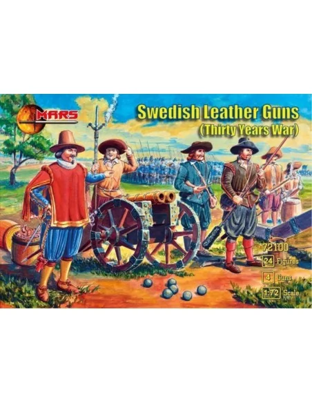 Swedish leather guns, Thirty Years War, 1/72 - Mars Figures MS72100