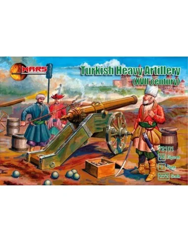 Turkish heavy artillery, XVII century, 1/72 - Mars Figures MS72101