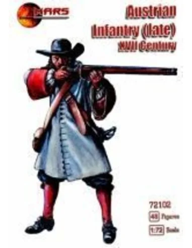 Austrian infantry(late), XVII century, 1/72 - Mars Figures MS72102