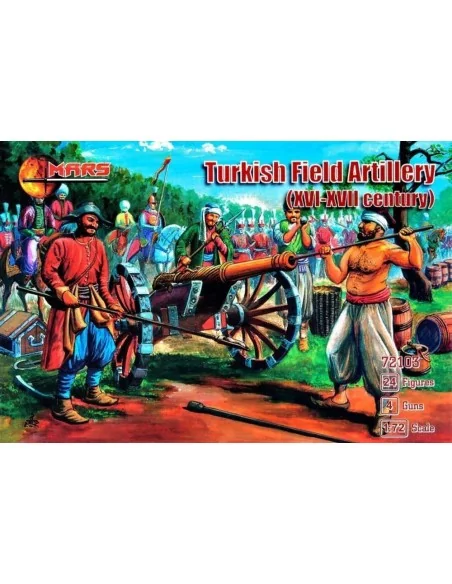 Turkish field artillery, XVI-XVII century, 1/72 - Mars Figures MS72103