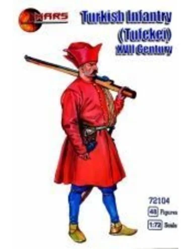 Turkish infantry (Tufekei), XVII century, 1/72 - Mars Figures MS72104