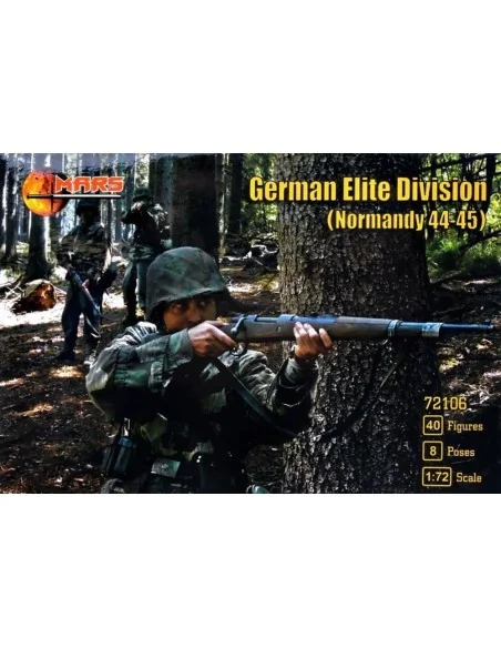 German elite division, Normandy 1944-45, 1/72 - Mars Figures MS72106