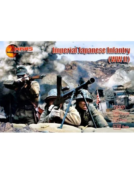 WWII Imperial Japanese infantry, 1/72 - Mars Figures MS72107