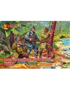 WWII Imperial Japanese paratroopers, 1/72 - Mars Figures MS72109