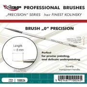 MIRAGE BRUSH PRECISION KOLINSKY SIZE 0 - Mirage Hobby 100024