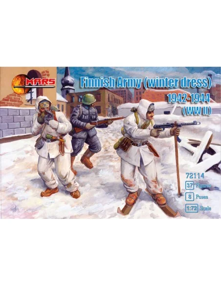 Finnish Army (winter dress) 1942-1944, 1/72 - Mars Figures MS72114