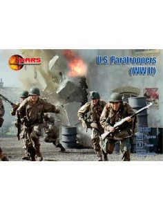 WWII U.S. Paratroopers, 1/72 - Mars Figures MS72120