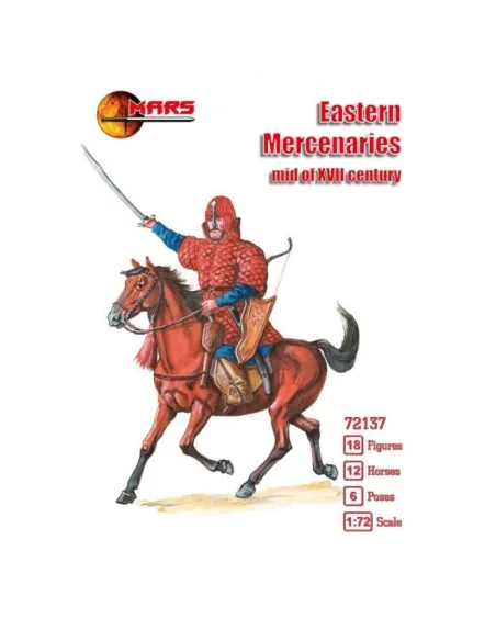 Eastern Mercenaries mid of 17 century, 1/72 - Mars Figures MS72137