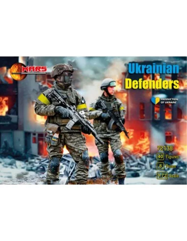 Ukrainian Defenders, 1/72 - Mars Figures MS72138