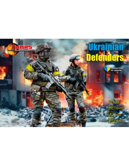 Ukrainian Defenders, 1/72 - Mars Figures MS72138