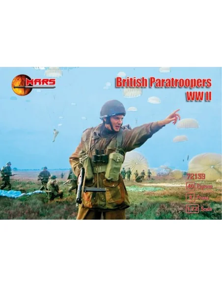 British Paratroopers WWII, 1/72 - Mars Figures MS72139