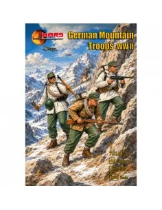 WWII German Mountain Troops, 1/72 - Mars Figures MS72144