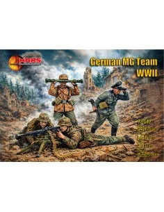 WWII German MG team, 1/72 - Mars Figures MS72147