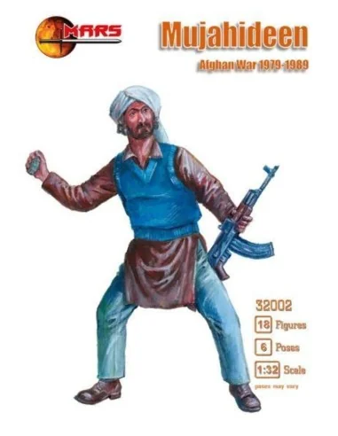 Mujahideen, Afghan War 1979-1989, 1/32 - Mars Figures MS32002