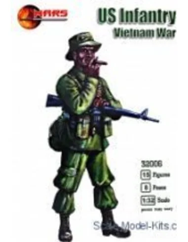 US Infantry, Vietnam War, 1/32 - Mars Figures MS32006