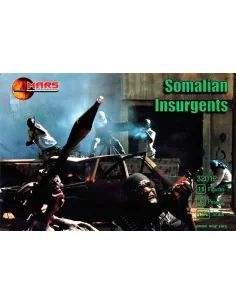 Somalian Insurgents, 1/32 - Mars Figures MS32012