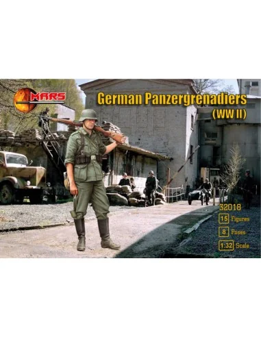German panzergrenadiers WWII, 1/32 - Mars Figures MS32018