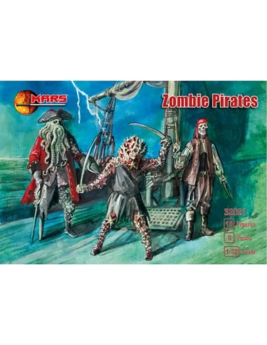 Zombie Pirates, 1/32 - Mars Figures MS32021