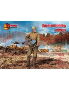 WWII Russian infantry, 1/32 - Mars Figures MS32025