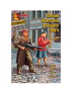 WWII German Volkssturm Defenders, 1/32 - Mars Figures MS32027