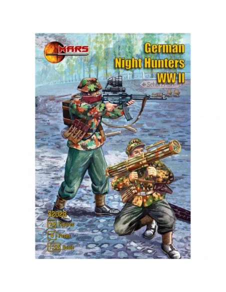 WWII German Night Hunters, 1/32 - Mars Figures MS32028