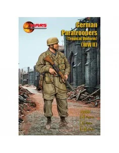 WWII German Paratroopers (Tropical Uniform), 1/32 - Mars Figures MS...