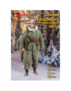 WWII German Paratroopers (Winter Uniform), 1/32 - Mars Figures MS32034