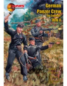 WWII German Panzer Crew (in Combat), 1/32 - Mars Figures MS32035
