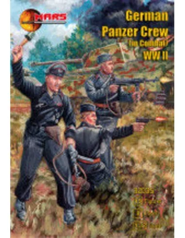 WWII German Panzer Crew (in Combat), 1/32 - Mars Figures MS32035