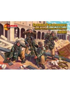 German Paratroopers Mortar Team (Tropical Uniform) WWII, 1/32 - Mar...