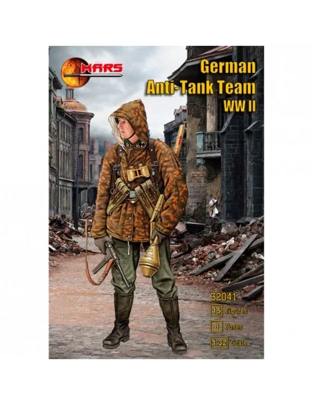 German Anti Tank Team WWII, 1/32 - Mars Figures MS32041